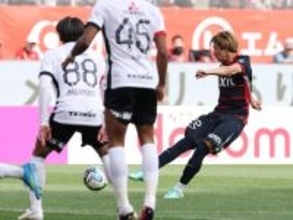 濃野の先制ゴール　Ｊリーグ