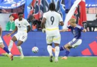 堂安、技ありゴール＝サッカー国際親善試合