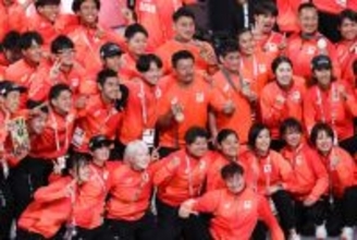 閉会式は幻想的に＝デフリンピック