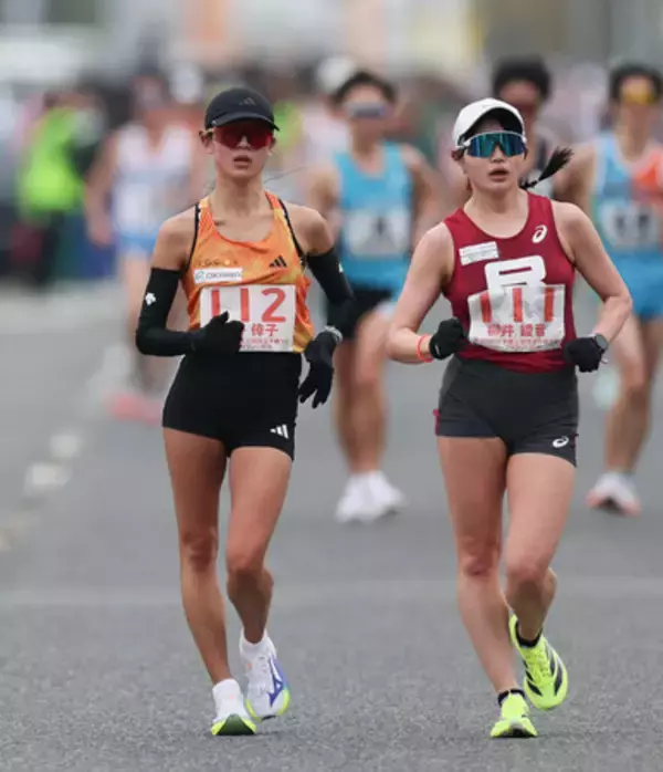 梅野、奏功した一人旅＝競歩