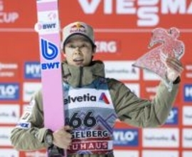 小林陵、会心の逆転＝ジャンプ週間へ弾み―Ｗ杯