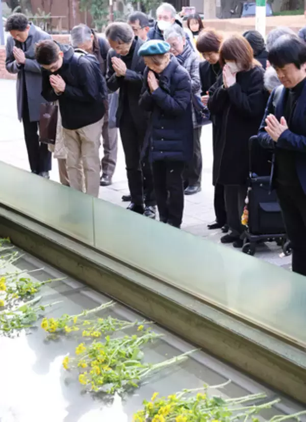 ろうそくともし犠牲者追悼＝６４３４本、１７日で阪神大震災３１年