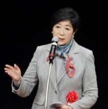 小池都知事が自民候補応援