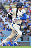 「大谷、５戦連続安打も＝米大リーグ・ドジャース」の画像1