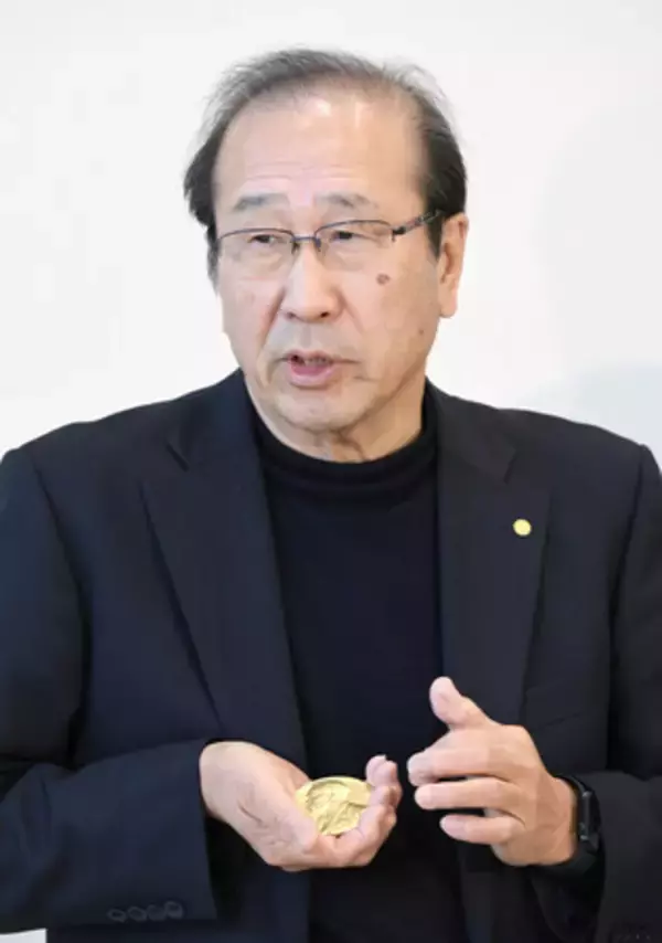 北川さん「密度高い１週間」＝ノーベル賞授賞式から帰国