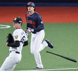 「大谷、強化試合は音なし＝ＷＢＣ」の画像1