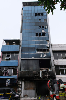 ジャカルタの日系企業拠点ビルで火災