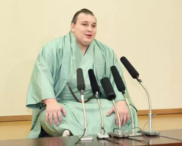 安青錦「ほっとした」＝新大関Ｖから一夜明け―大相撲