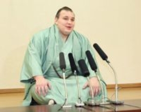 安青錦「ほっとした」＝新大関Ｖから一夜明け―大相撲