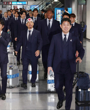 サッカー日本代表が出発＝メキシコで事前合宿