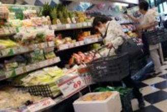 １０月消費者物価、３．０％上昇＝食料、電気代の高騰続く―総務省