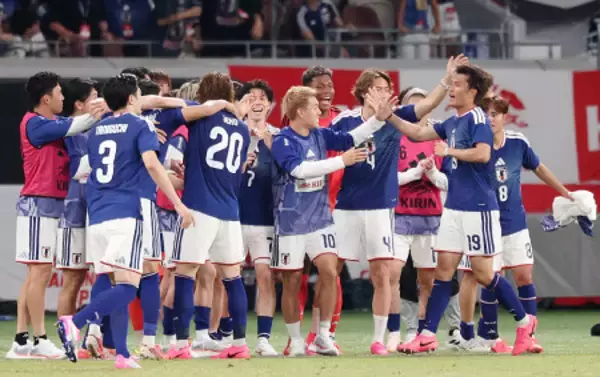 日本、白星でＷ杯へ　サッカー
