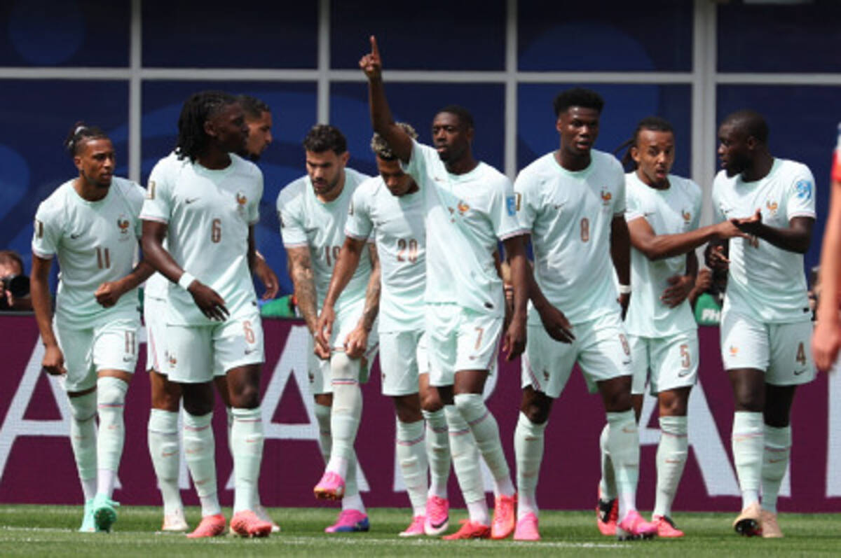 喜ぶデンベレ W杯サッカー - エキサイトニュース