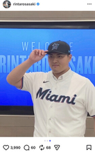 佐々木麟太郎「新たな挑戦始まる」＝マーリンズと正式契約―米大リーグ