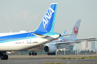 航空２社、売上高は最高＝燃料高響き、減益―４～６月期
