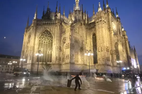 イタリア・ミラノでも激しい衝突、略奪も ２００人以上拘束