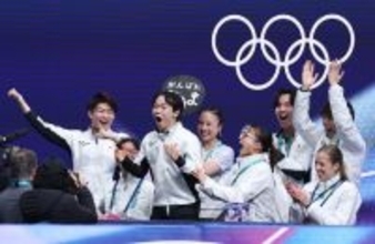 喜ぶ鍵山　五輪