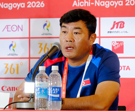 北朝鮮監督「優勝目指す」　アジア大会
