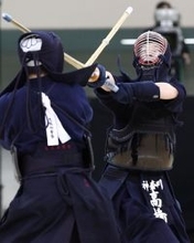 攻める高橋　全日本剣道選手権