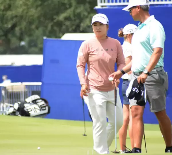 西郷真央ら開幕前日調整＝畑岡奈紗「優勝争いを」―シェブロン女子ゴルフ