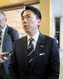 「小泉氏、核抑止「タブーなく議論を」」の画像1