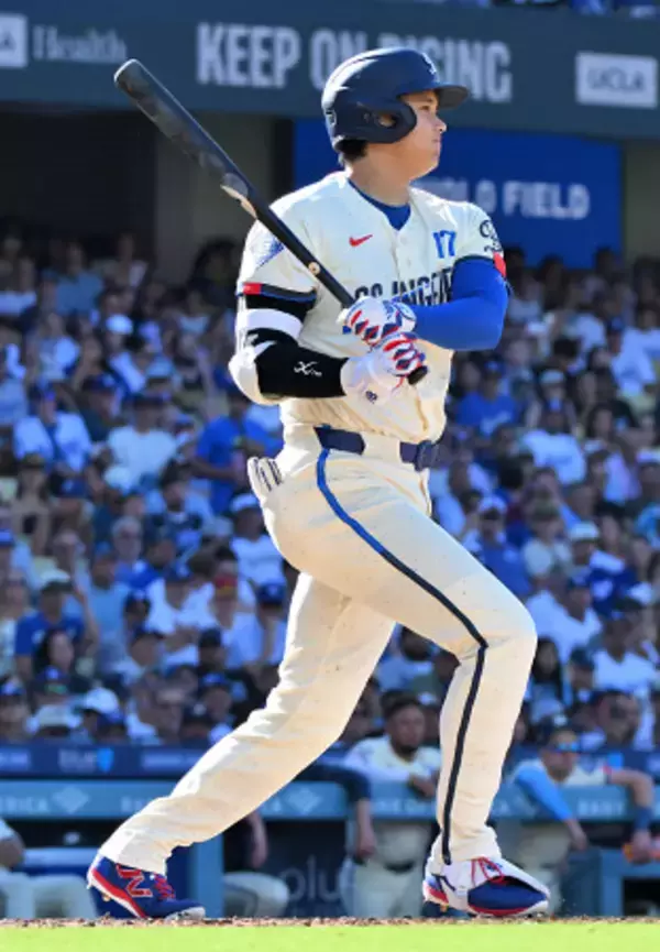 大谷、適時三塁打　大リーグ