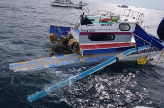 貨物船と遊漁船が衝突＝２人死亡―三重沖