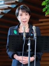 高市首相、津波避難呼び掛け