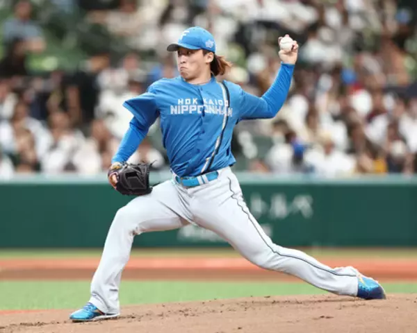 日本ハムの細野、連敗止める力投＝プロ野球
