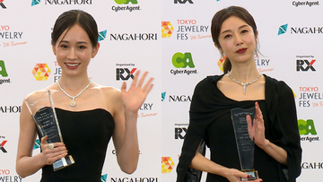 前田敦子、高岡早紀ら「日本ジュエリーベストドレッサー賞」受賞