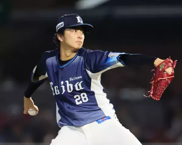西武先発の森脇　プロ野球