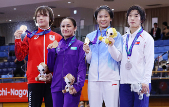 銅メダルの藤波　アジア大会