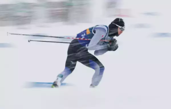 力走する山本涼　五輪