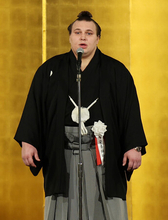 安青錦、大関復帰に意欲＝試練の途上で昇進披露宴―大相撲