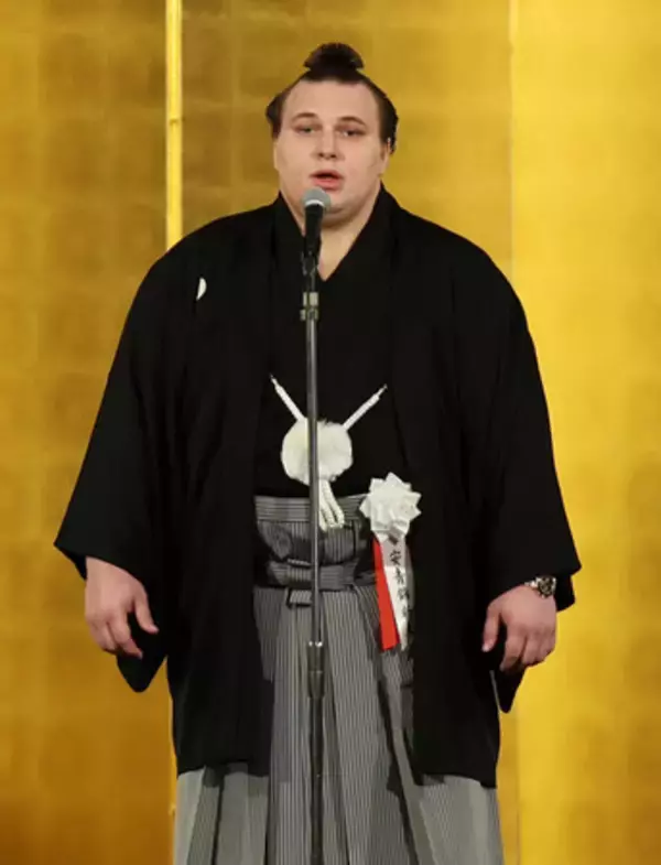 安青錦、大関復帰に意欲＝試練の途上で昇進披露宴―大相撲