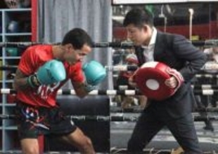 ロドリゲス「ＫＯで勝つ」＝４日に西田と防衛戦―ボクシング公開練習