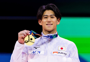 橋本大輝４連覇、内村航平以来＝パリ３冠の岡慎之助は８位―世界体操個人総合