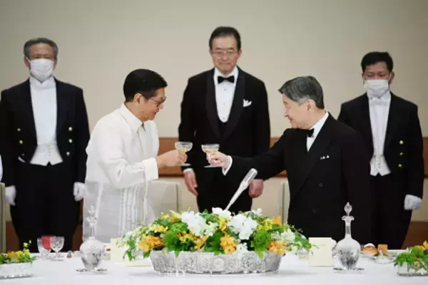 比大統領夫妻迎え晩さん会