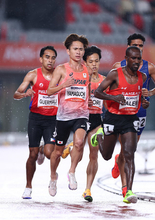 力走する山口　アジア大会