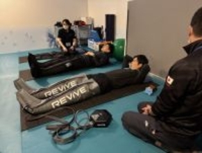 ＪＳＣ、選手支援拠点を公開〔ミラノ・コルティナ五輪〕