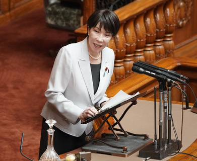 高市首相、簗氏続投を改めて表明