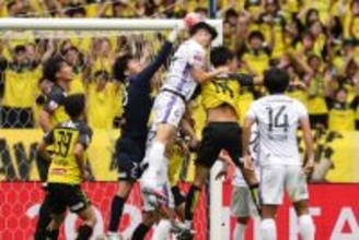 荒木の先制ゴール　Ｊリーグ