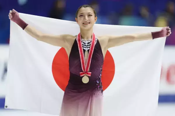 笑顔の坂本　ＮＨＫ杯フィギュア