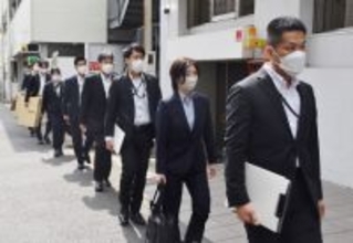 作業員転落死、業者を家宅捜索