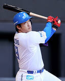「有薗の先制適時二塁打　プロ野球」の画像1