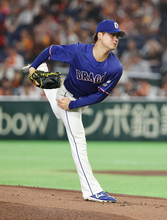力投する金丸　プロ野球