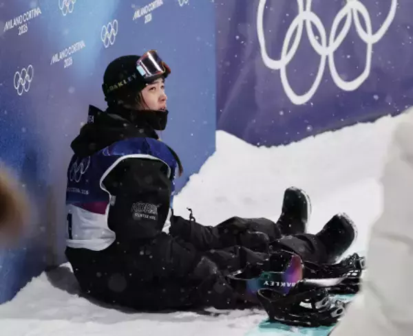 決勝３回目を終えたチェ・ガオン　五輪