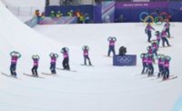 ハートで雪ならし　五輪