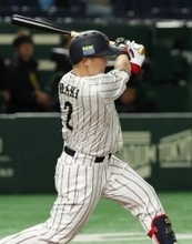 牧、期待通りの一打＝ピッチクロックに対応―侍ジャパン・韓国代表戦