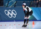 「滑走を終えた高木　五輪」の画像1